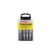 Toolpro 3 in Magnetic Bit Tip Holder in Interlocking Storage Box 8Pack, 8PK TP02148